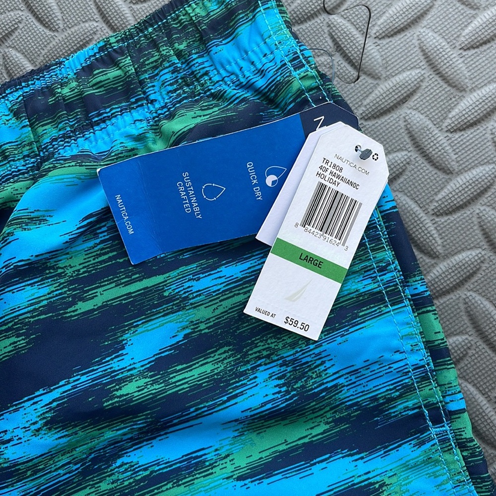 Bundle two Nautica Mens large swim trunks - Picture 3 of 7